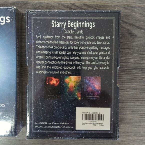 Starry Beginnings Oracle Card Deck 2 Pack Bundle - Picture 2 of 3